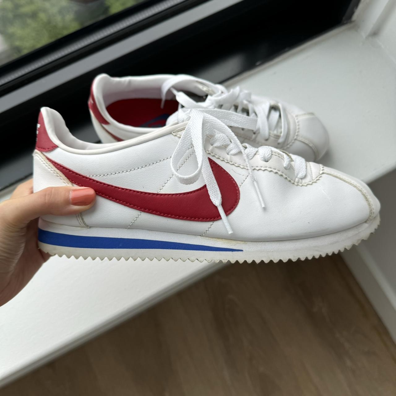 Nike Cortez original red white and blue colorway. Depop