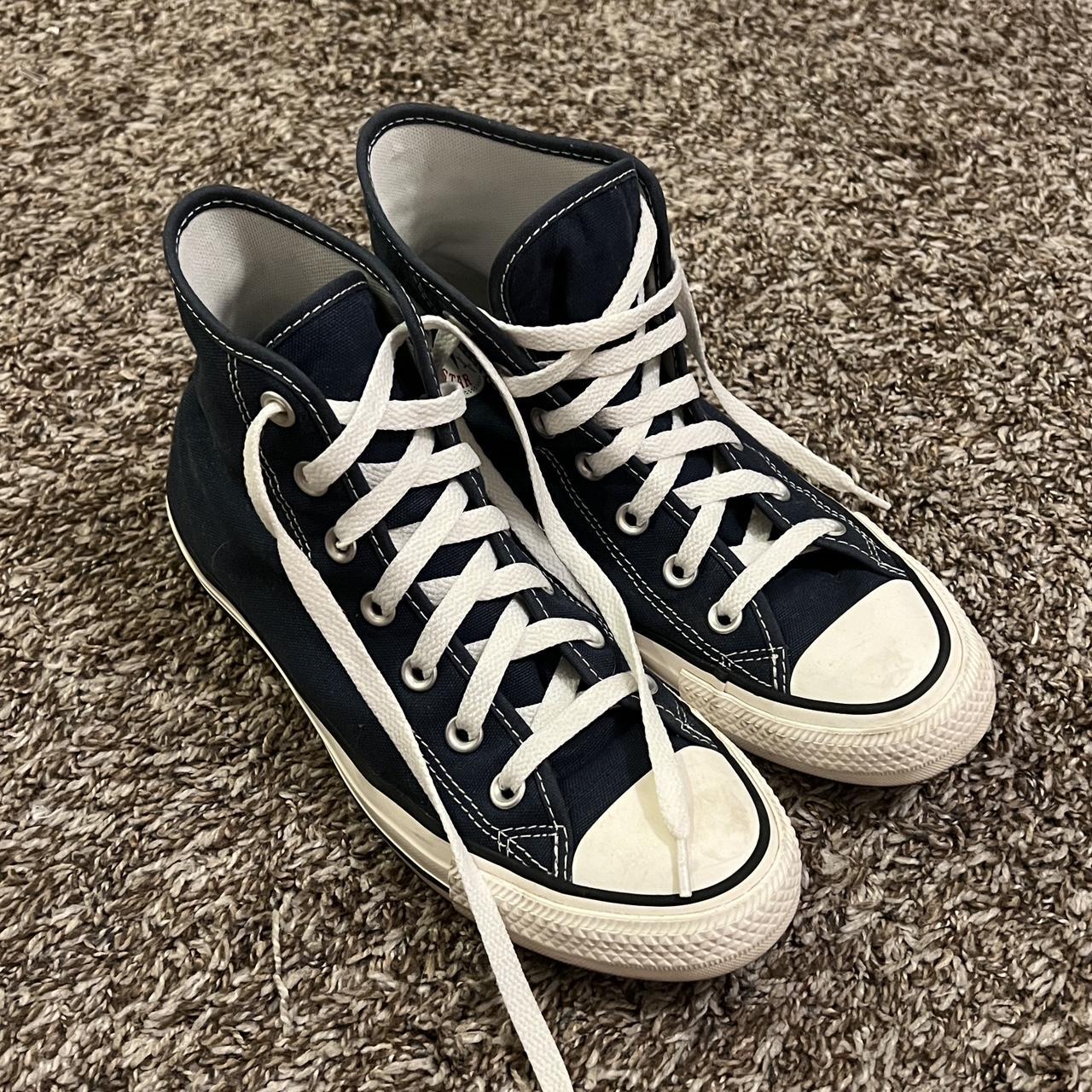 Custom off 2024 white converse