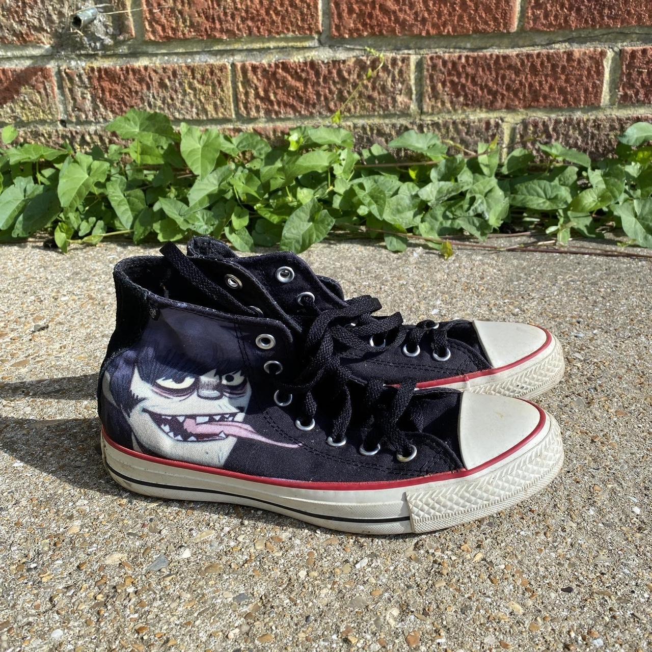 Limited edition gorillaz converse Only worn a few. Depop