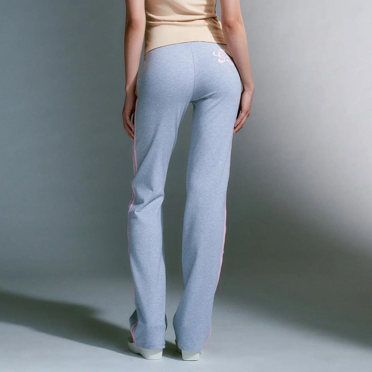 i am gia luca pant in grey heather gray yoga pants | Depop