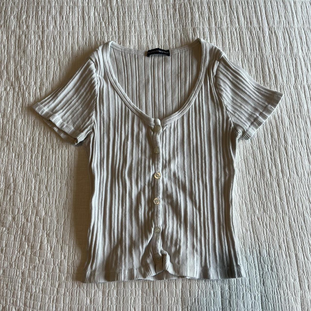 Brandy Melville Zelly Top has slight... Depop