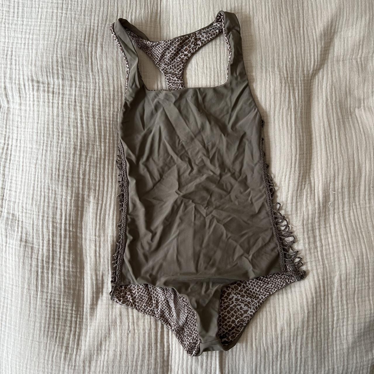 Acacia Swimwear Women's Khaki Swimsuit-one-piece | Depop