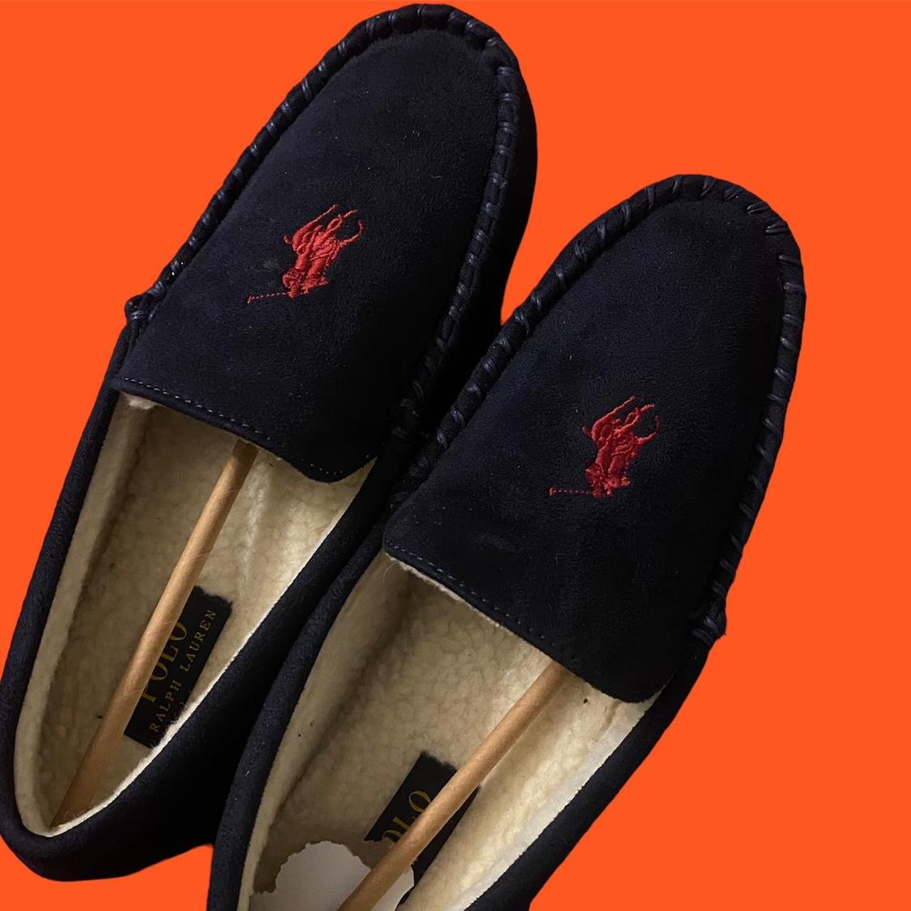 Had Tradition Tårer Early 2000s Polo Ralph Lauren House Slippers. Great... - Depop