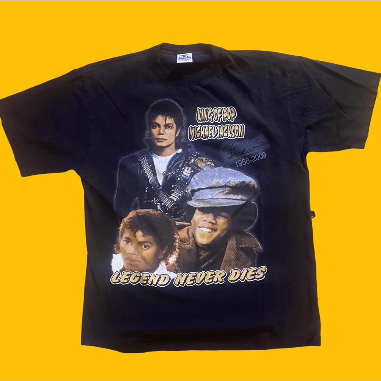90s マイケルジャクソン KING OF POP Tシャツ オフィシャル-