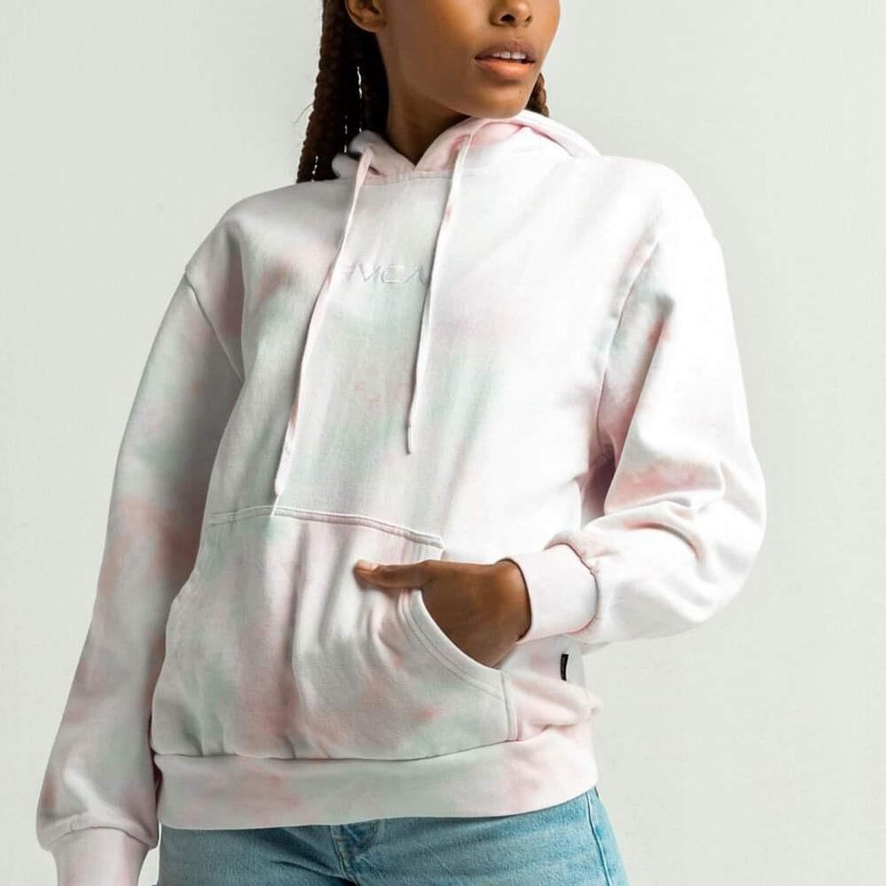 Rvca pink hoodie sale