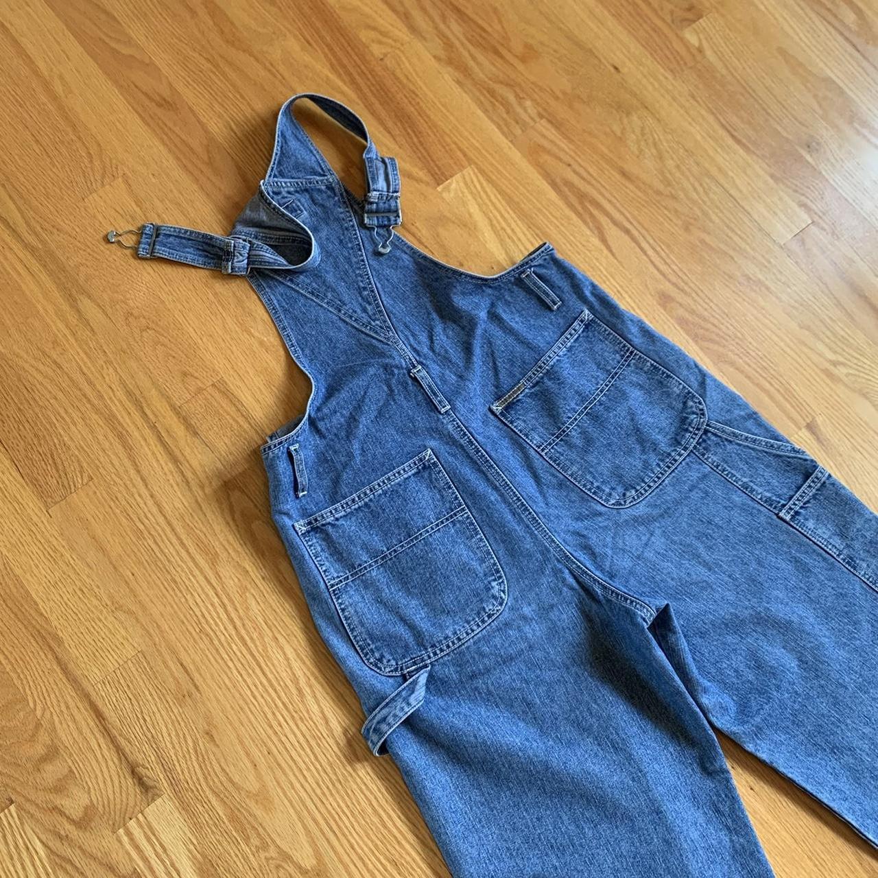 vintage calvin klein overalls, size medium - Depop