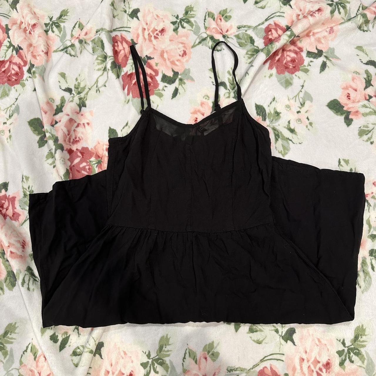 H&M divided black baby doll dress. Three small... Depop