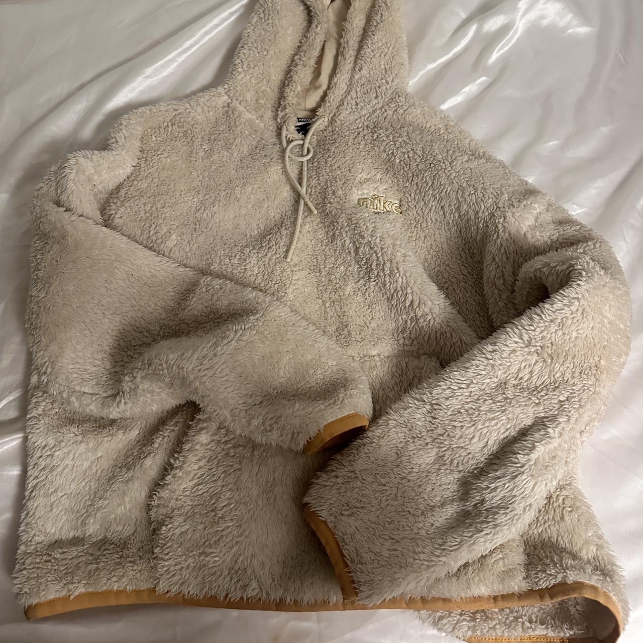 Nike fluffy pullover sweater. It s soooo warm and. Depop