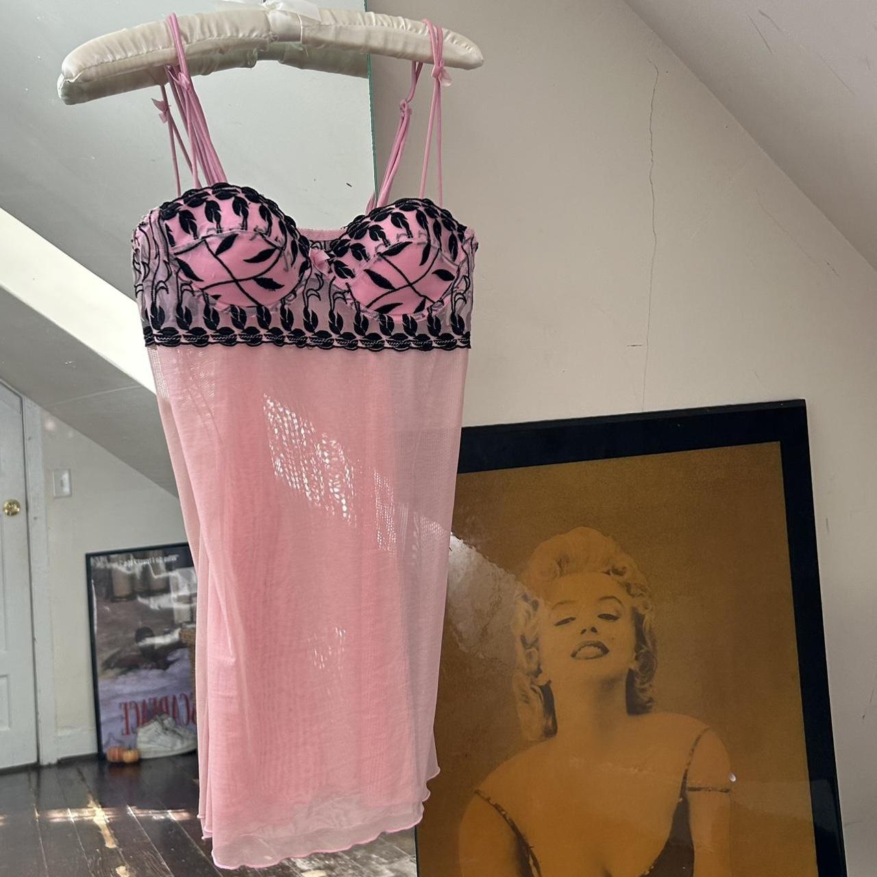 Beautiful pink Cottelli Collection lingerie top with Depop