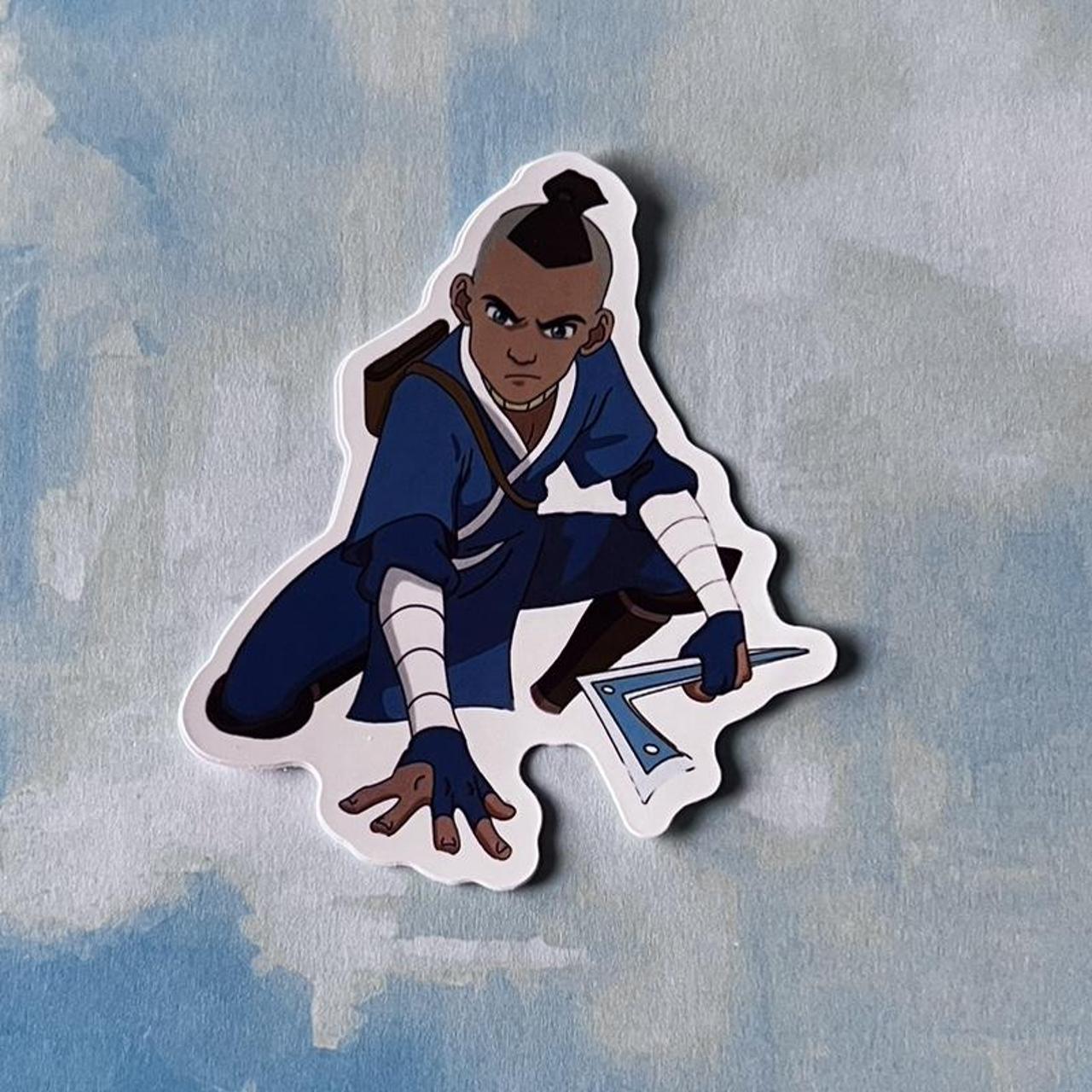 Avatar the Last Airbender sticker! 🔵🟤🔴⚪️ #matte - Depop