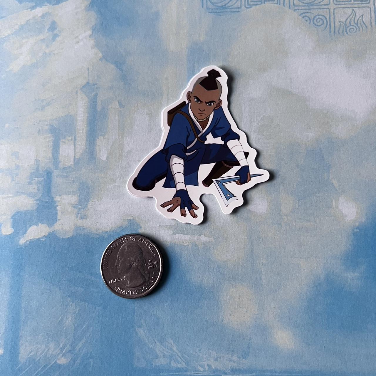 Avatar the Last Airbender sticker! 🔵🟤🔴⚪️ #matte - Depop