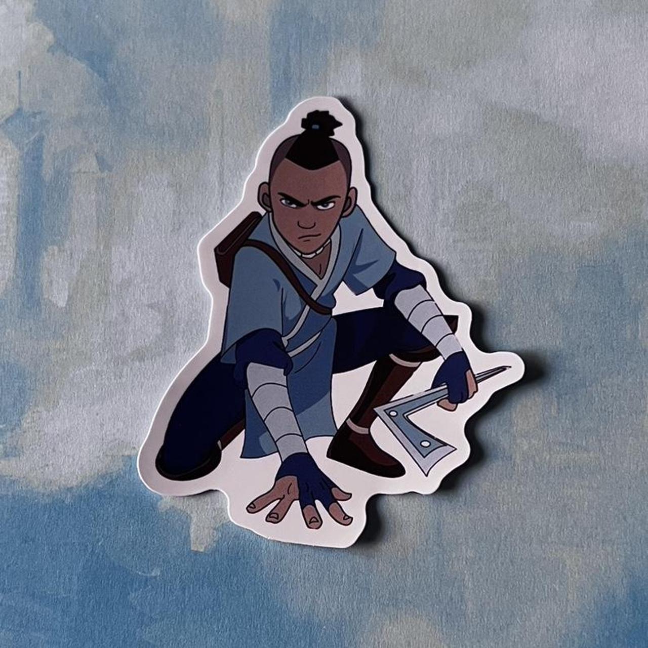 Avatar the Last Airbender sticker! 🔵🟤🔴⚪️ #matte - Depop
