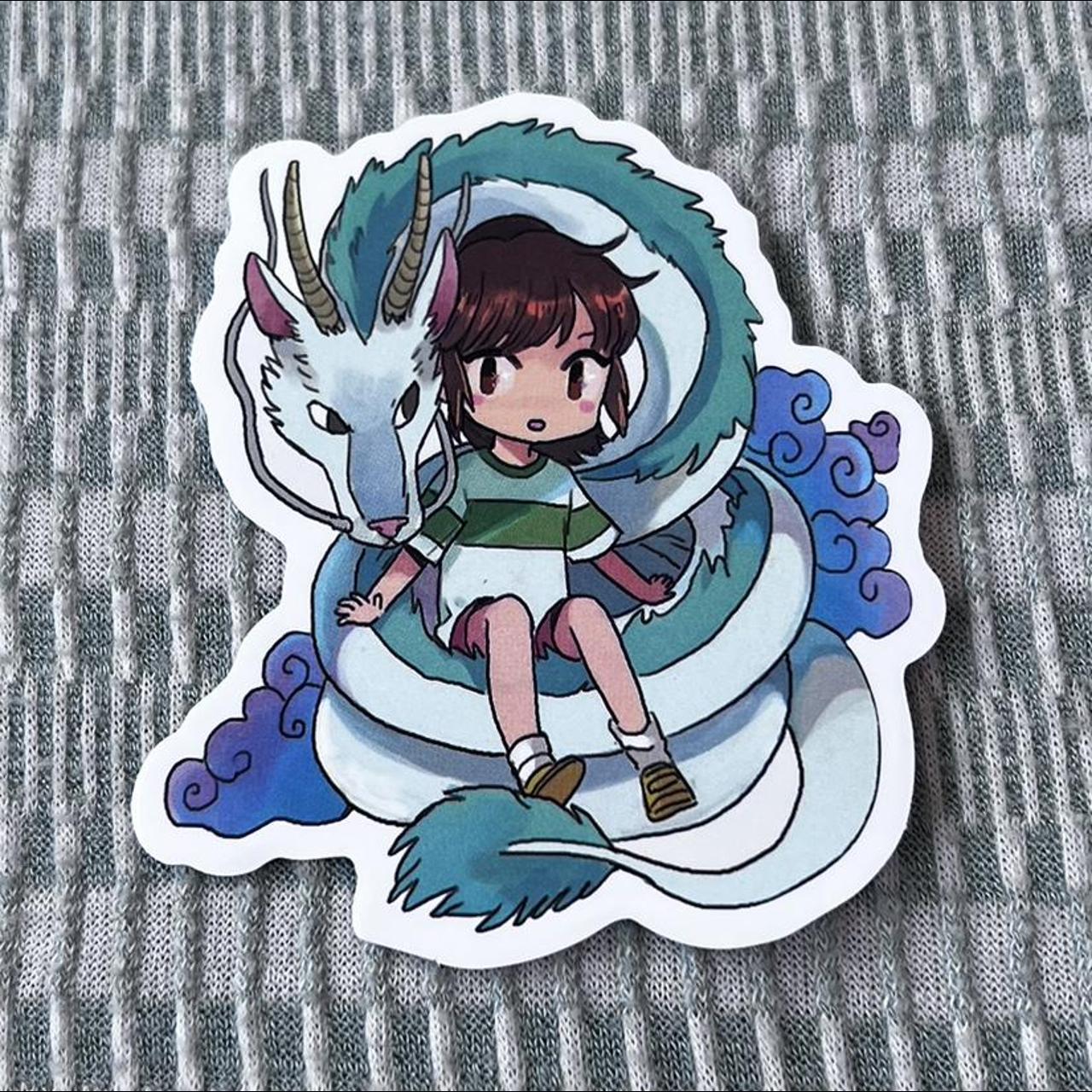 Studio Ghibli sticker! 🟩 #glossy #anime #movie... - Depop