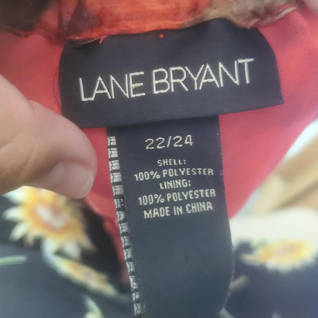 Fit and flare lane bryant large circle... - Depop