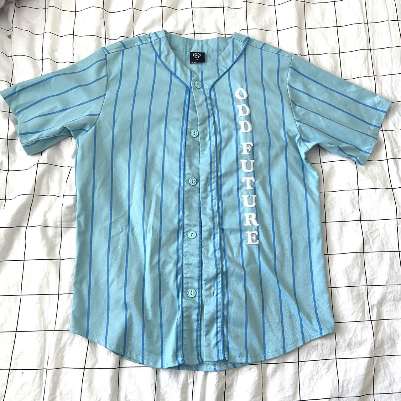 Odd Future Blue & Yellow Baseball Jersey