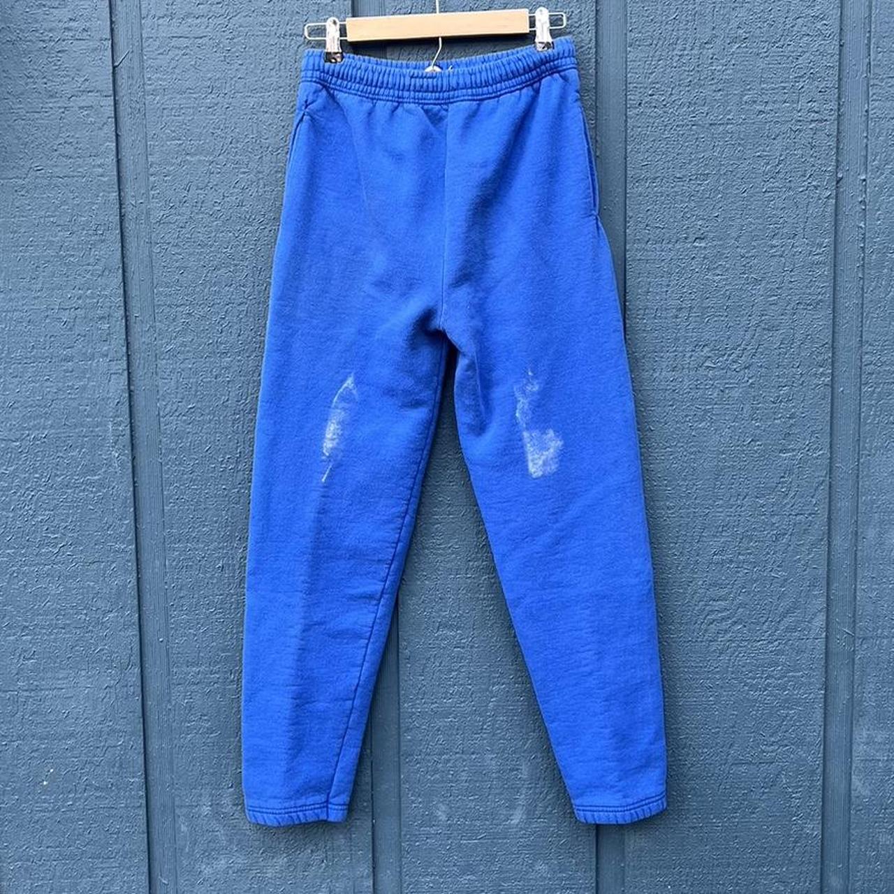 Vintage Men's Sweatpants - Blue - M