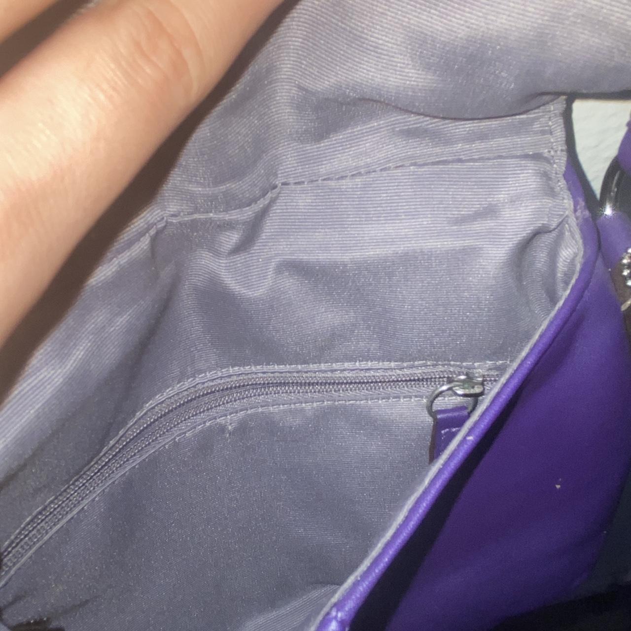 Kedzie CrossBody Bag Purple The size is: - Depop