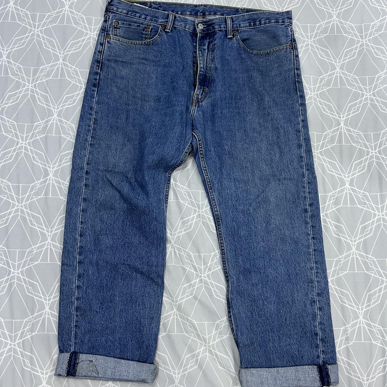 Levi’s 505 Jeans 🔵 Size: Waist 38, Length 30... - Depop