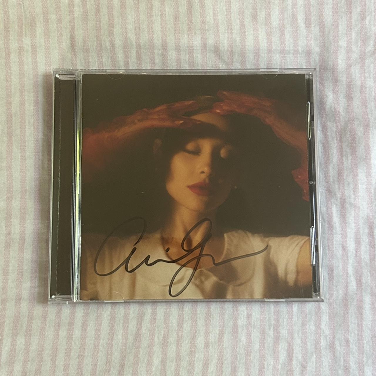 Ariana grande-signed-cd - Depop