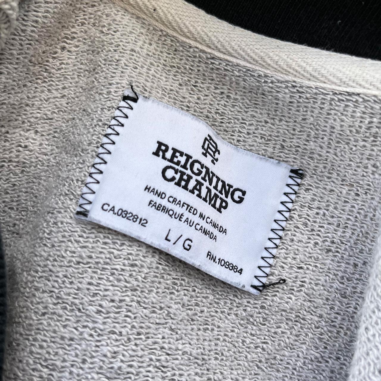 Reigning Champ Colorblock Varsity Jacket Size Depop