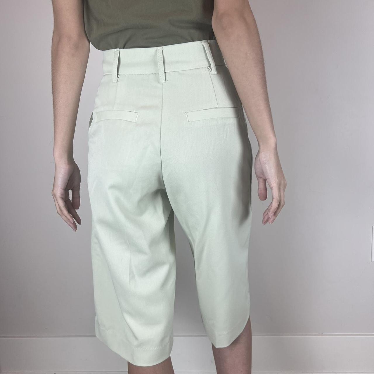 Monki Women's Green Shorts (3)