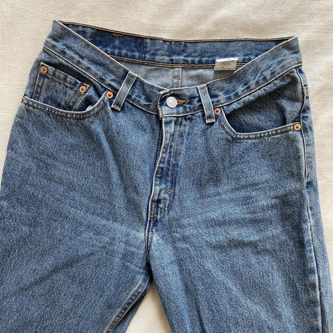 Levi's Women's Blue Trousers | Depop