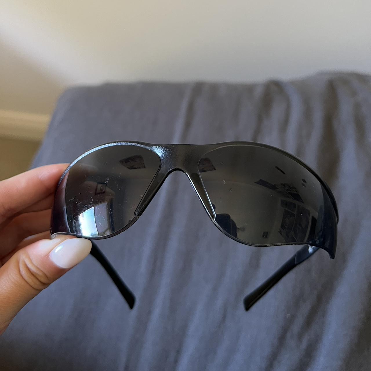 Men's Black Sunglasses | Depop