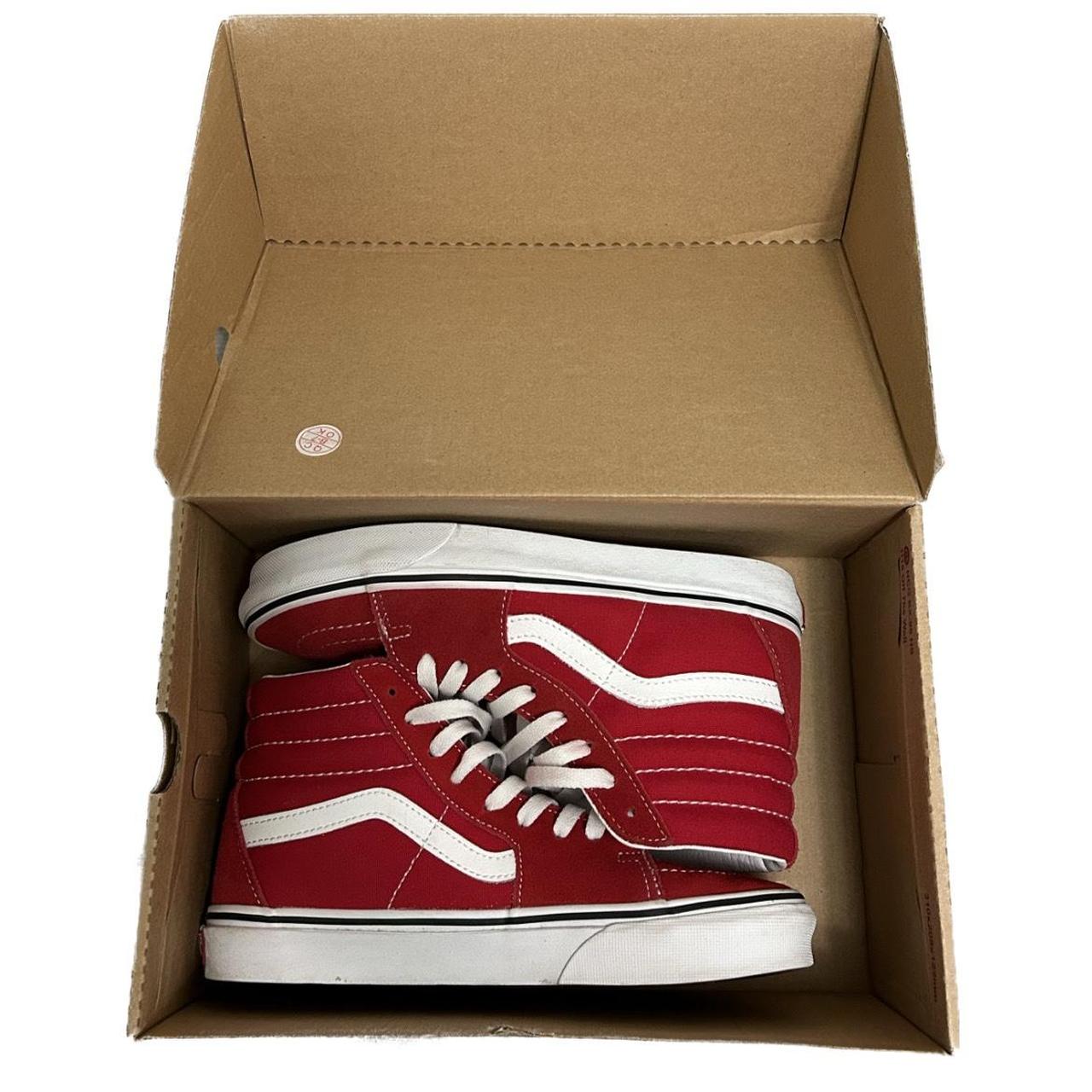 Vans sk8 hi rumba on sale red