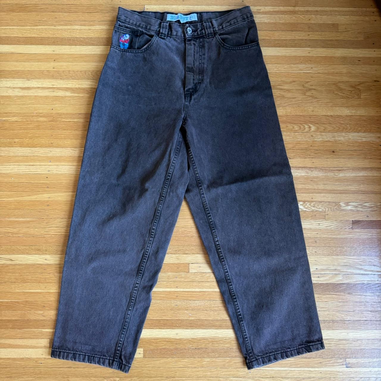 Polar Skate Co Big Boy Jeans Brown... - Depop