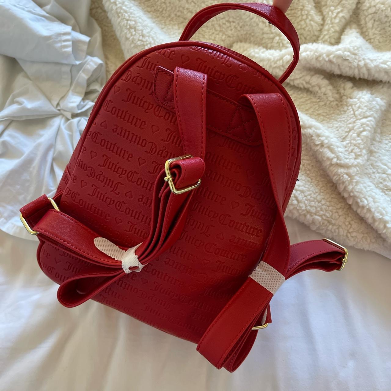 Juicy couture red discount backpack