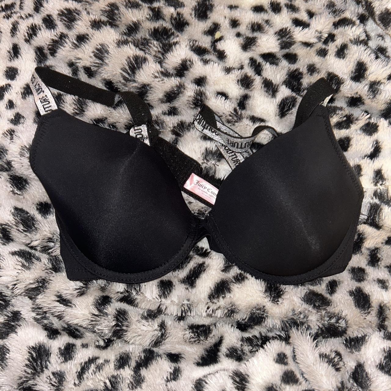 black juicy couture bra, size 36b never worn! came - Depop