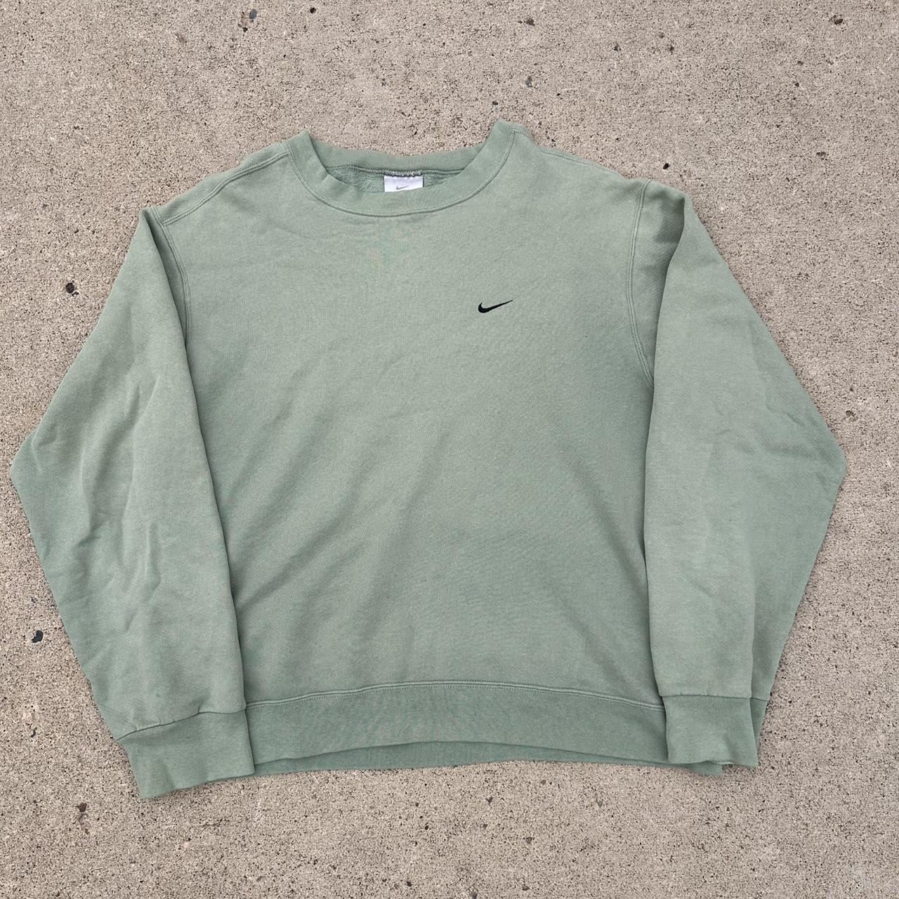 mens nike green sweatshirt