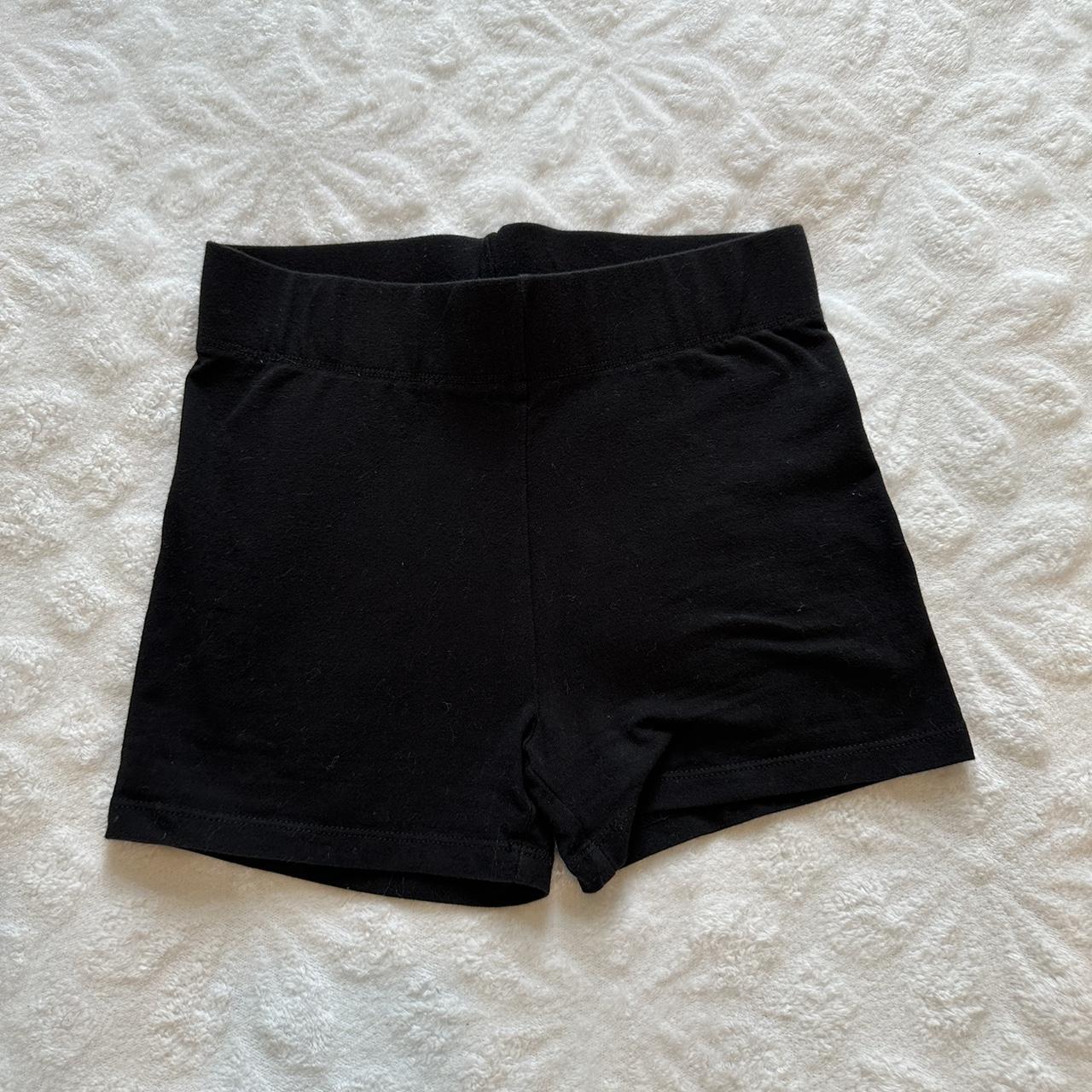 Black Seamless Spandex Shorts Central Washington - Depop