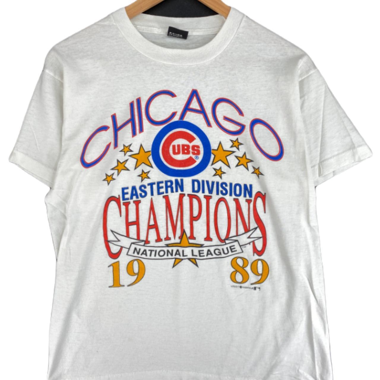 Chicago Cubs 1989 National League East Division Champions Shirt