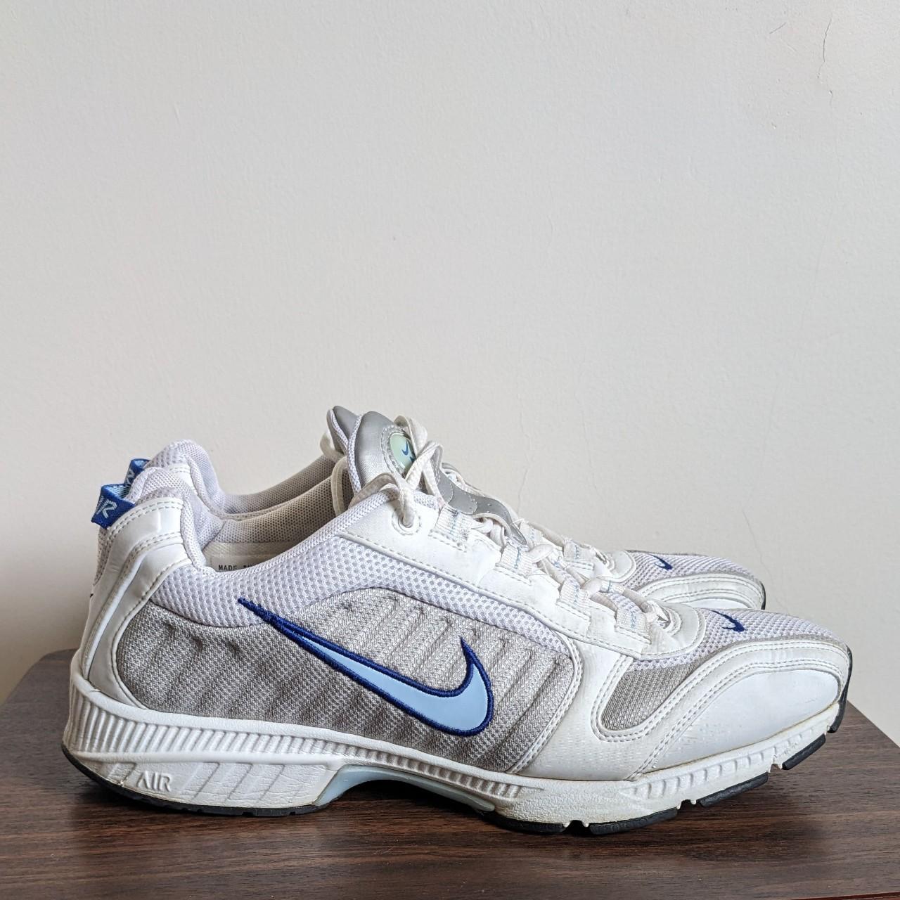 Nike White mom sneakers Size US9 UK6.5... - Depop