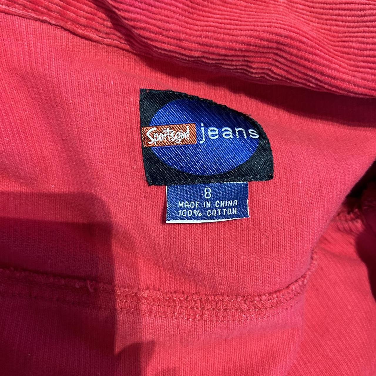 Vintage Sportsgirl Jacket 🍒 Red corduroy cropped... Depop