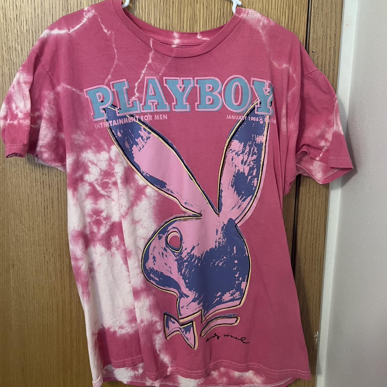 100% cotton Playboy pop-art tshirt. classic playboy - Depop