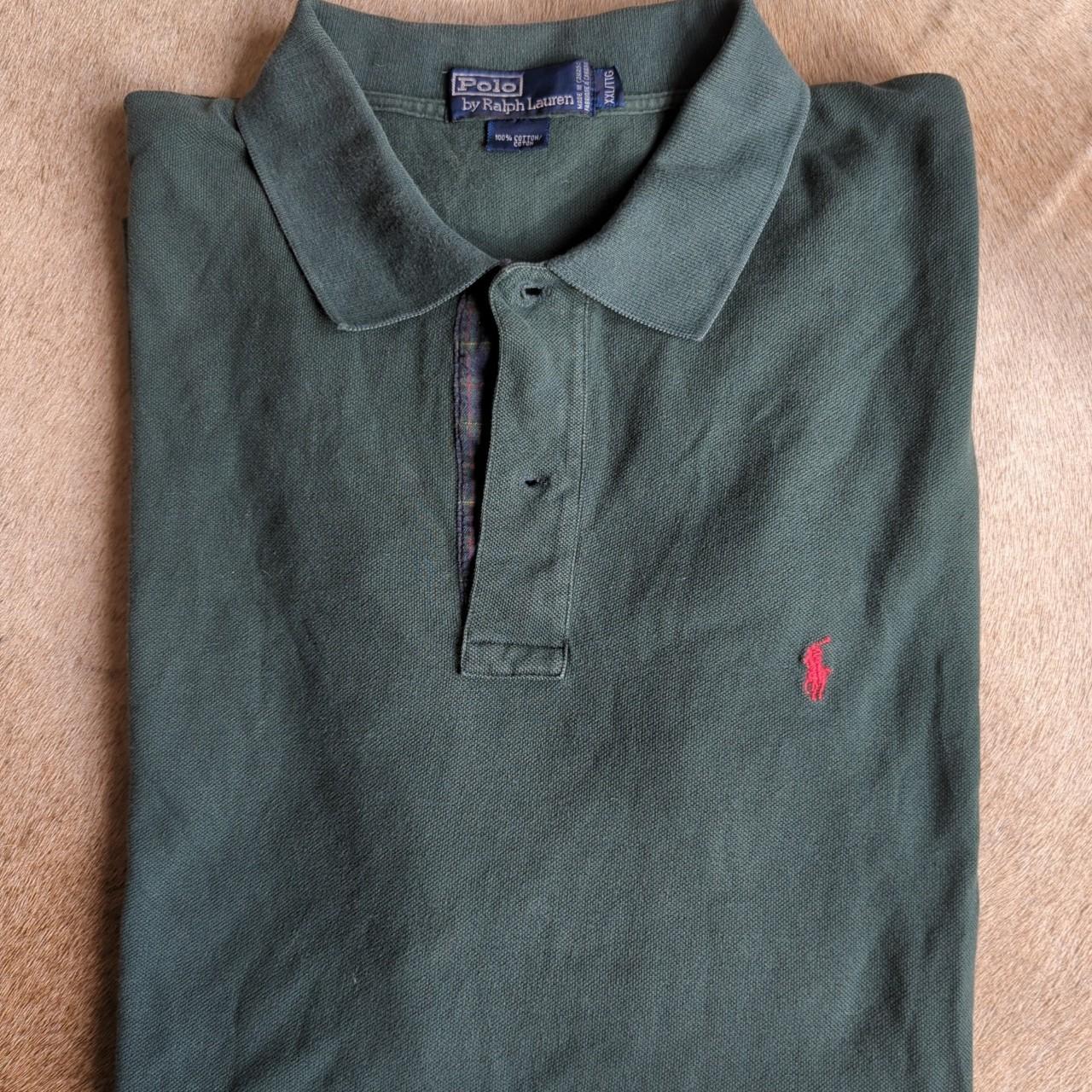 Polo Ralph Lauren Men's Green Polo-shirts | Depop