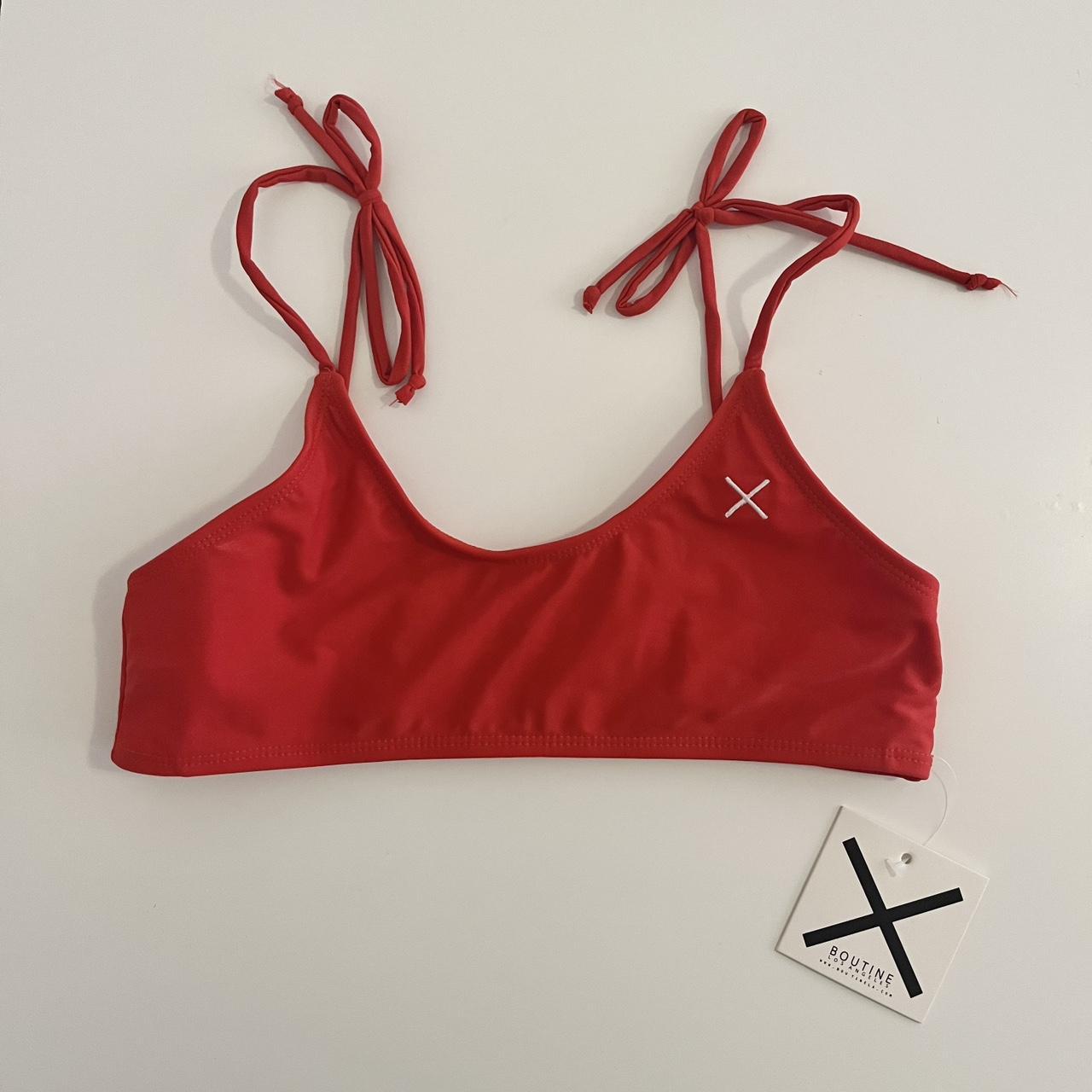 Boutine la bikini top, new with tags -size... - Depop