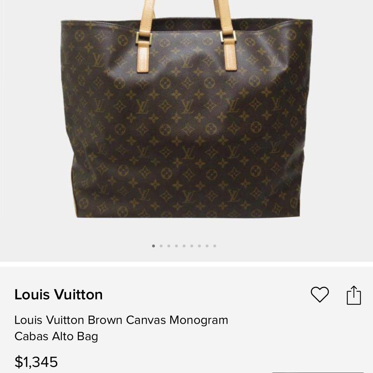 Louis Vuitton Monogram Brown Canvas Alto Tote Bag ⚡️ ... - Depop