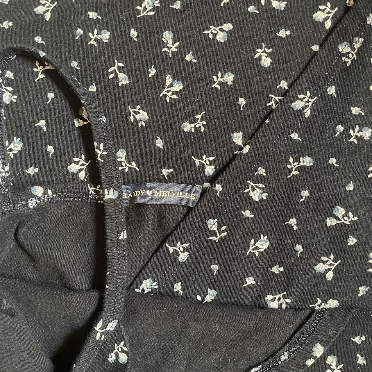 Brandy Melville floral navy amara dress Super... Depop