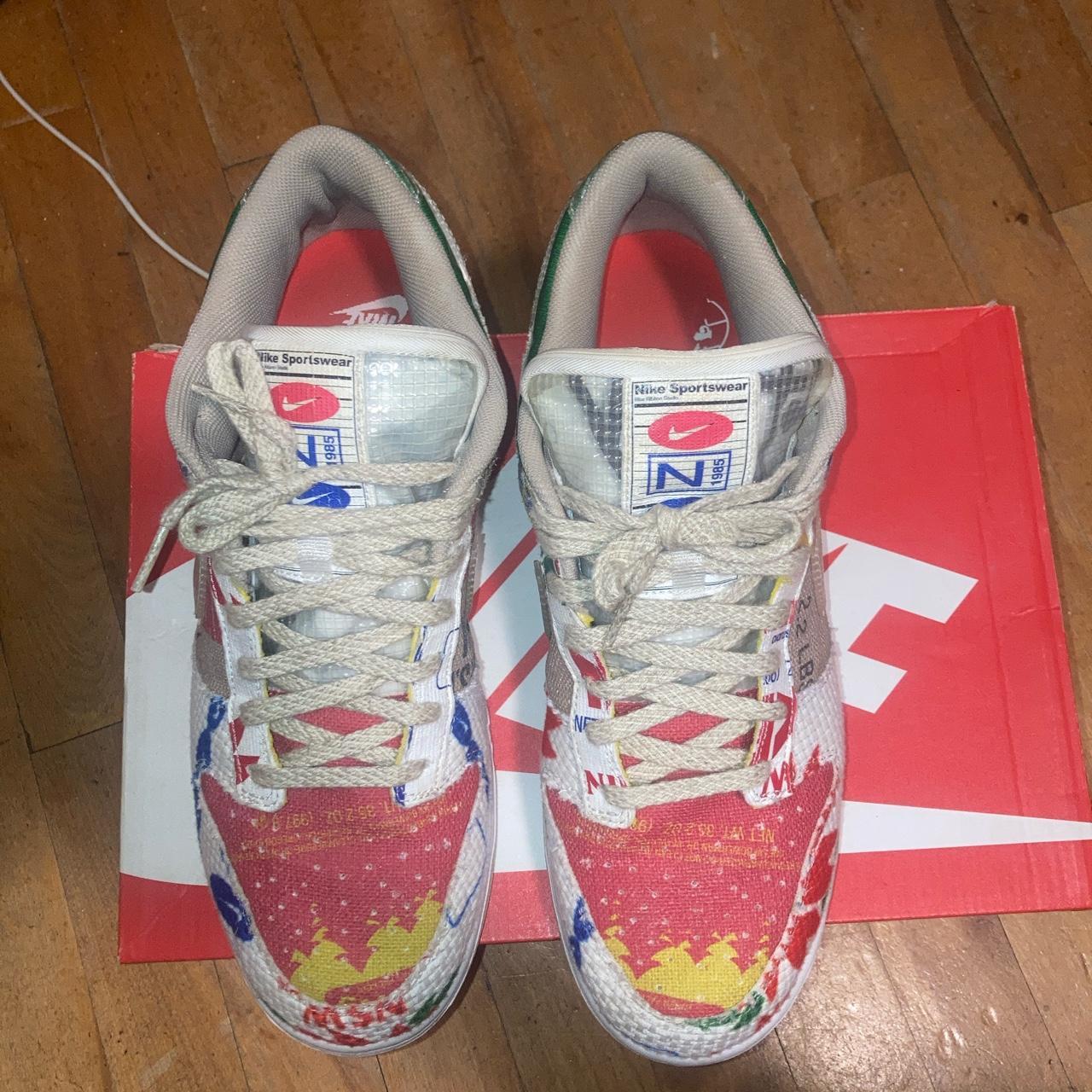 Nike Dunk Low SP 'city market' -size Depop