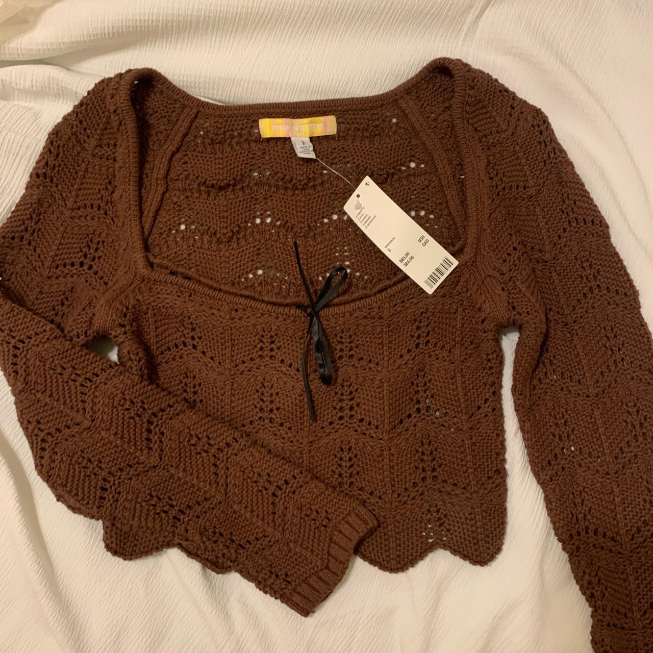 Urban Outfitters Women's Brown Jumper
