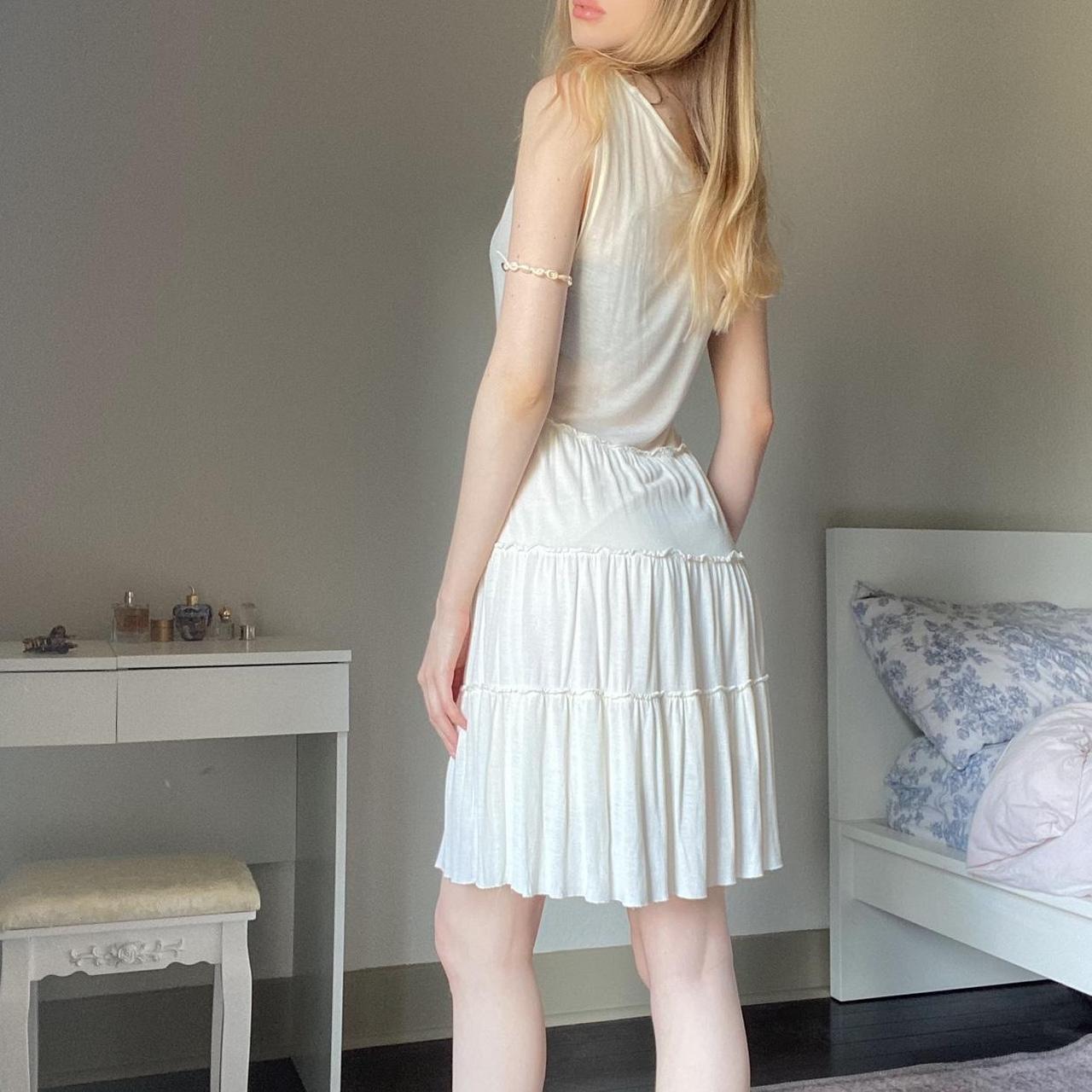 Faith Connexion Women's Cream and Silver Dress (5)