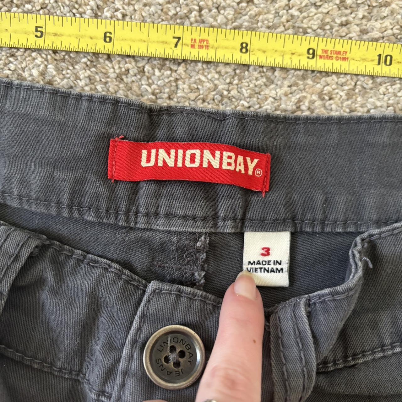 Low rise Union Bay jean shorts. Size 3, 27 waist Depop