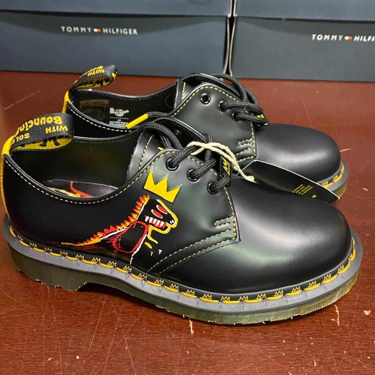 Dr. Martens x Jean-Michel Basquiat 1461 Derby Oxford... - Depop