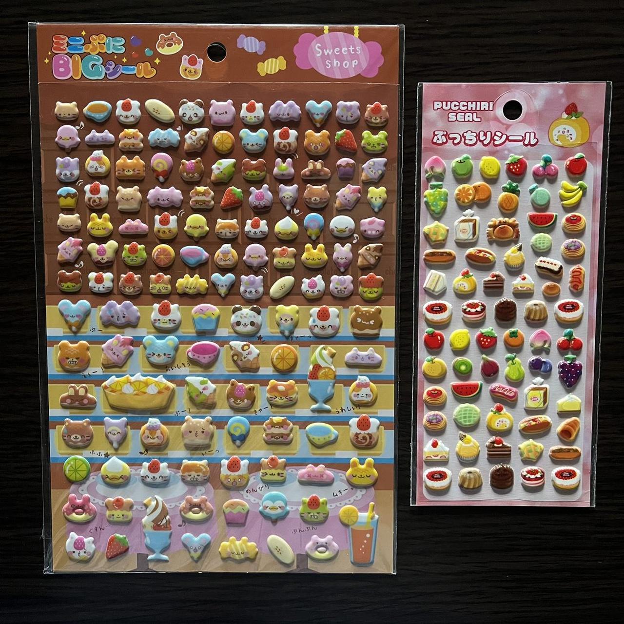 Puff stickers: sweets series Together there are... - Depop