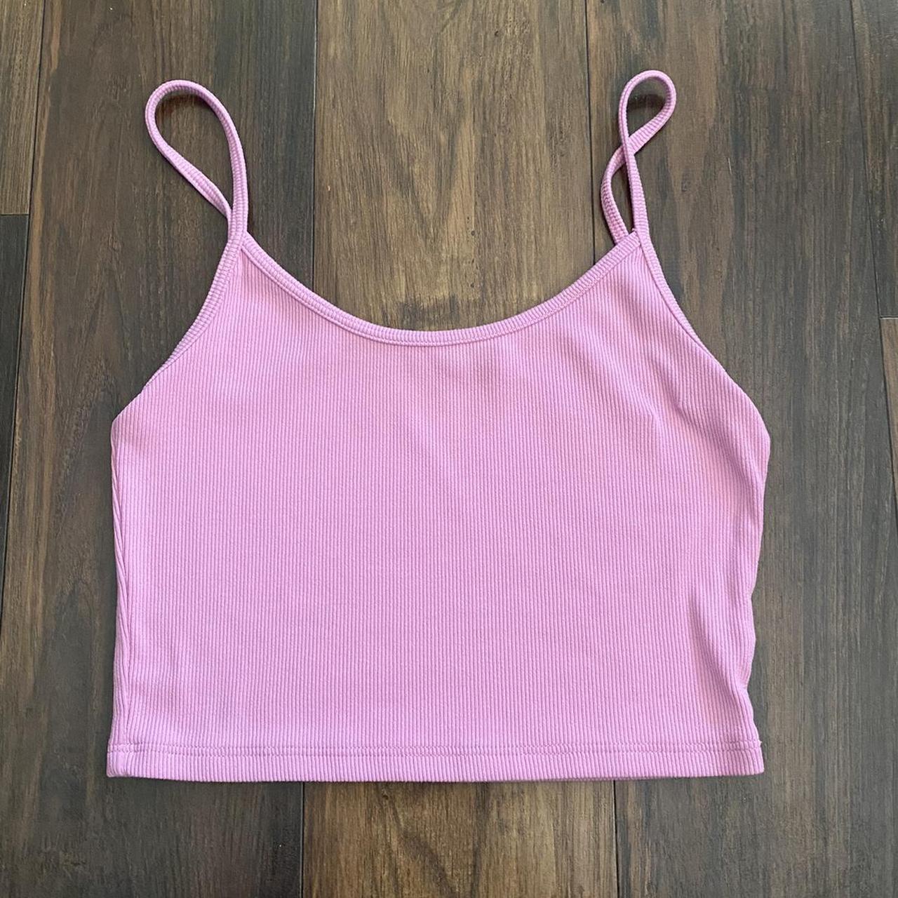 Bubble Gum Pink Brandy Tank Top 🎀 No Flaws, Only - Depop