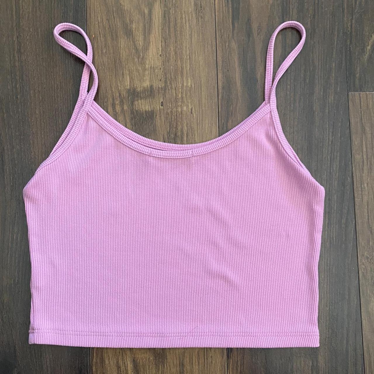 bubble gum pink brandy tank top 🎀 no flaws, only... - Depop