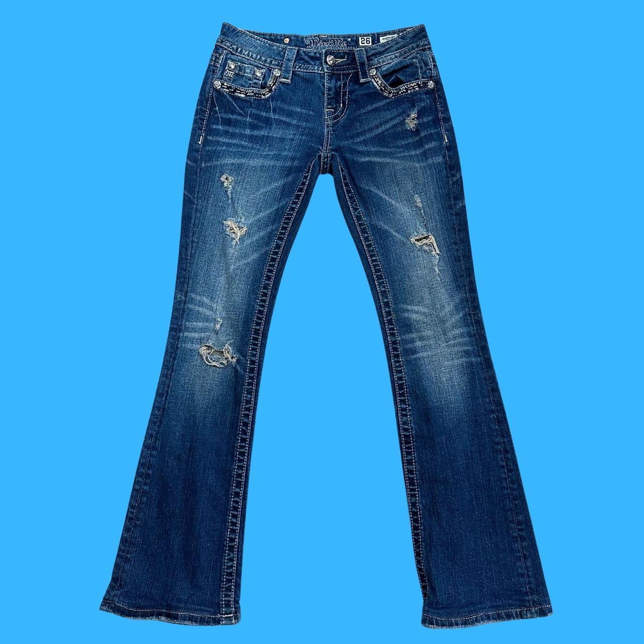 Miss Me jeans! Size 26!! Excellent condition! y2k... Depop